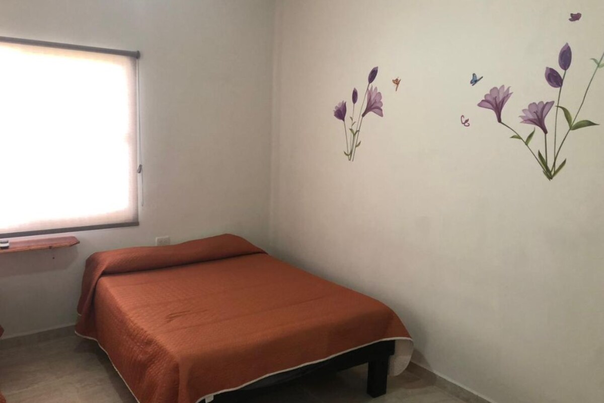 Premium bedding, down duvets, blackout curtains, free WiFi