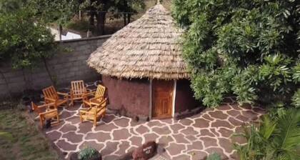 Unique B&B hut in our Eco-Garden Homestay near Kilimanjaro International Airport