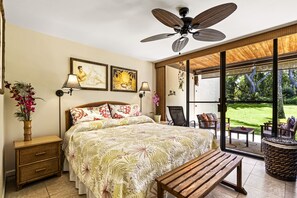 2 bedrooms, iron/ironing board, free Internet, bed sheets