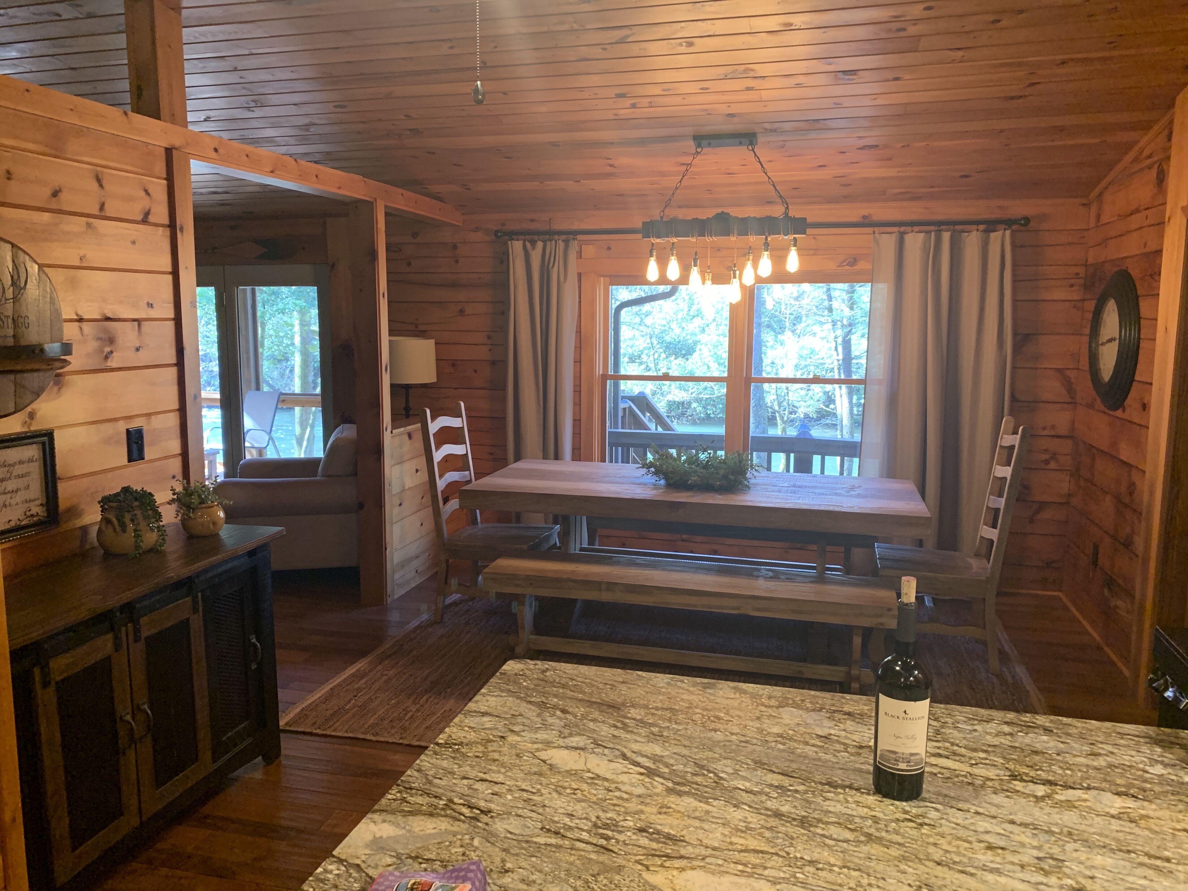 River Run Cabin - 20 Ft from River Edge - 15 Min from Blue Ridge - 3Bd 2Bth
