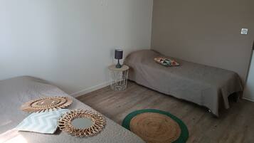2 chambres, fer et planche à repasser, Wi-Fi