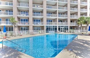 Indoor pool, outdoor pool