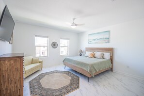 5 室のベッドルーム、デスク、アイロン / アイロン台、WiFi (無料)