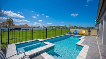 Udendørs pool, opvarmet pool