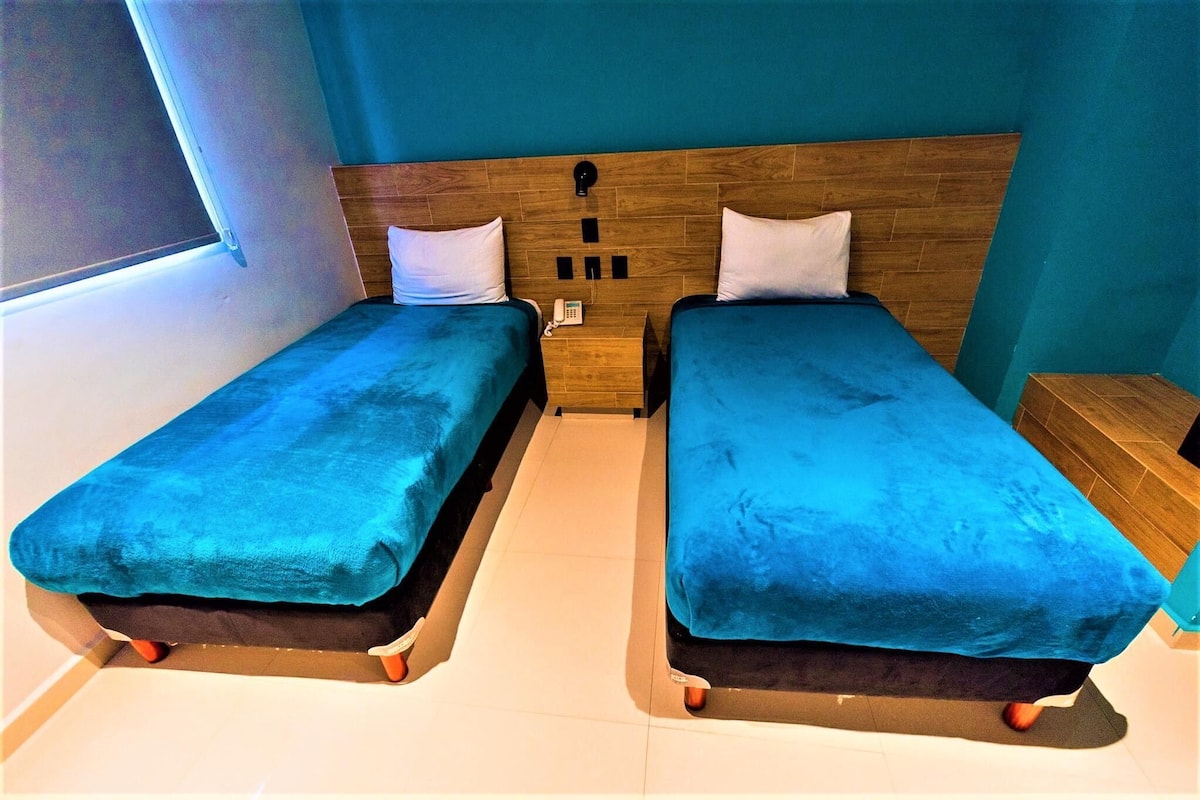 Free WiFi, bed sheets