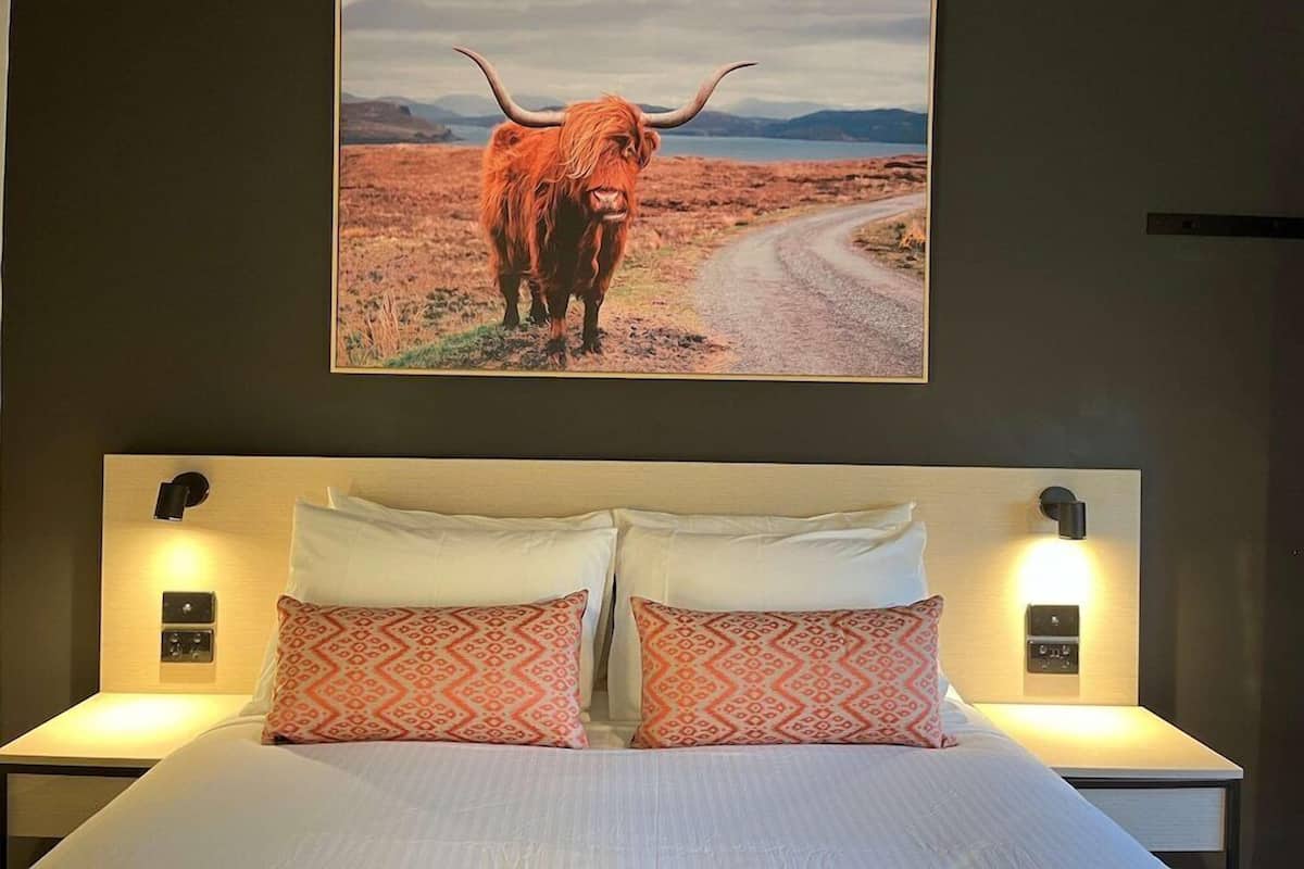 Premium bedding, desk, iron/ironing board, WiFi