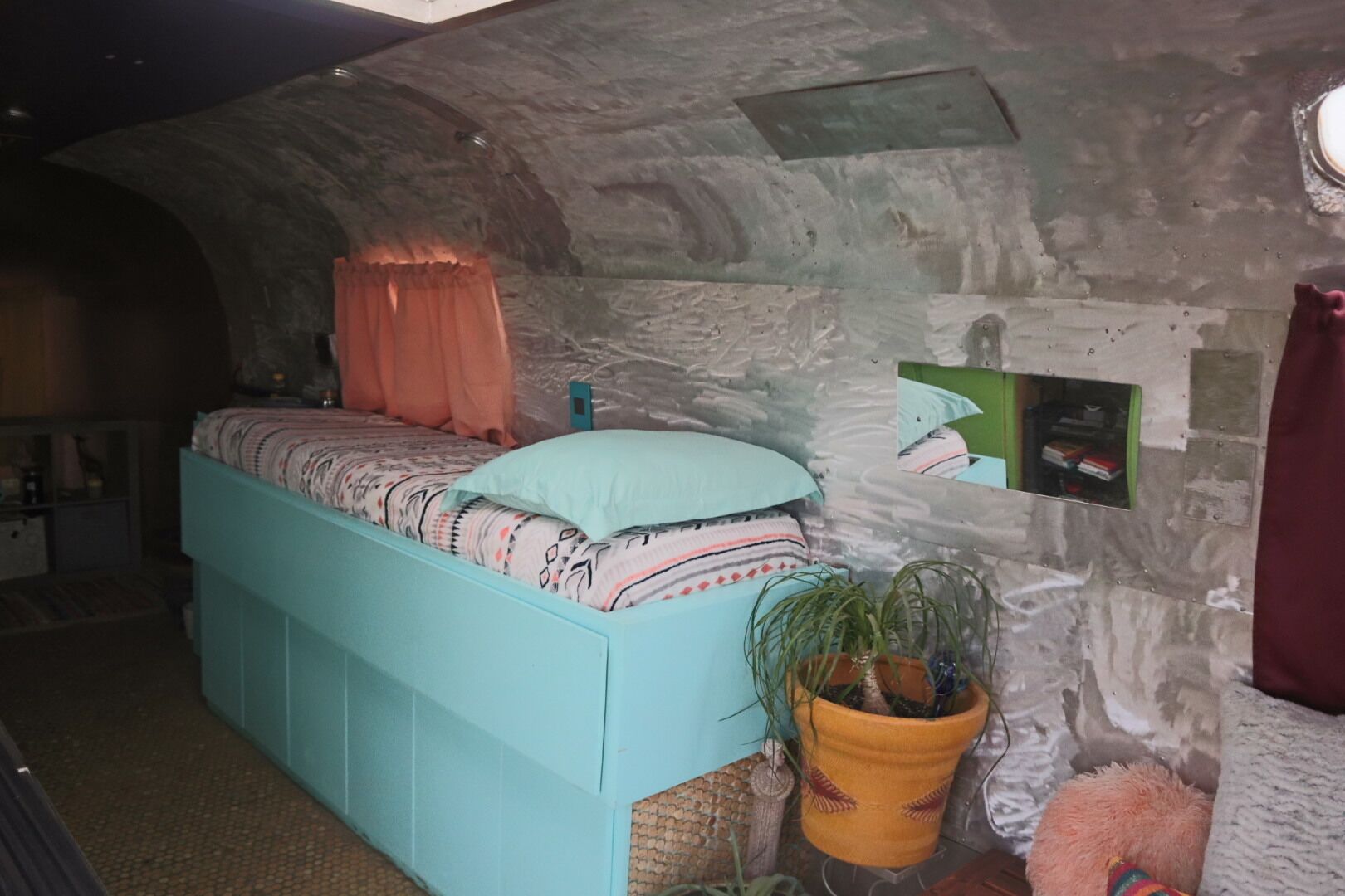 off grid camper experience in nature