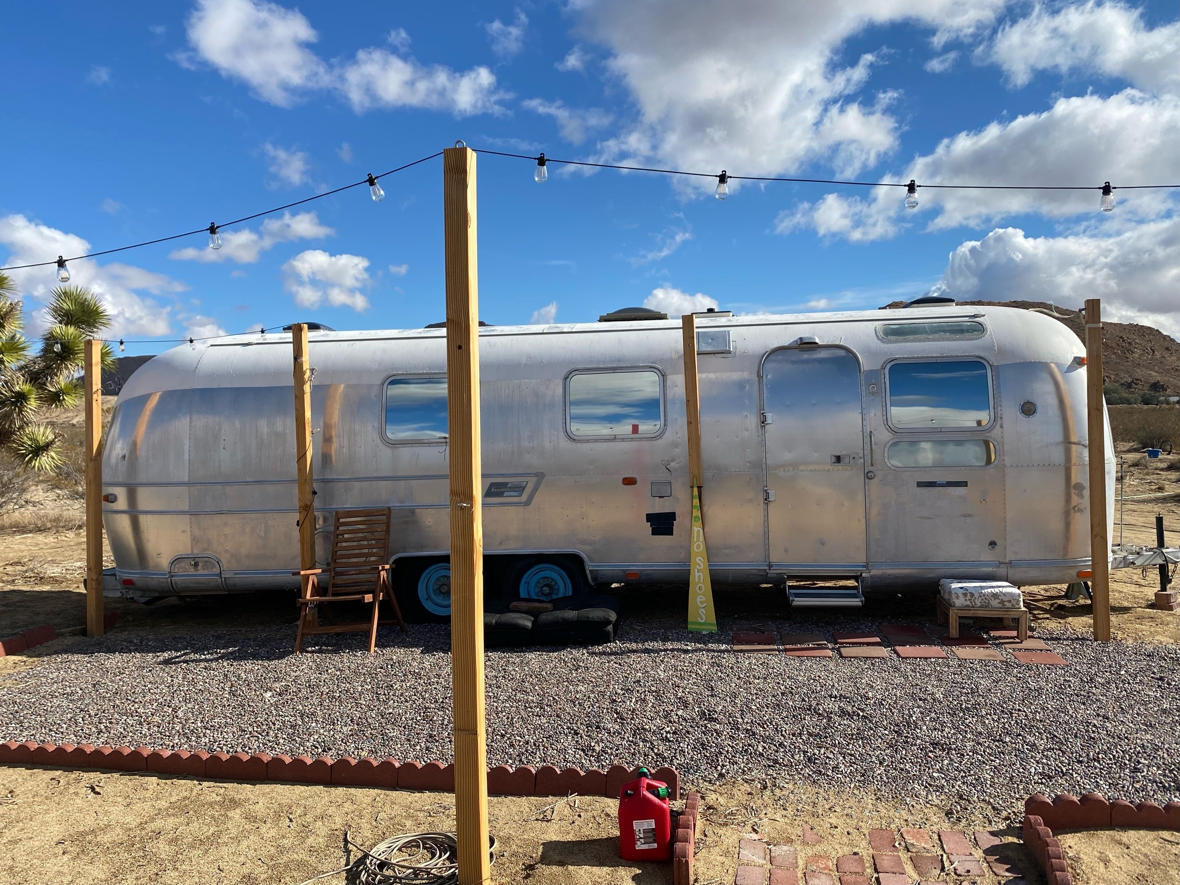 off grid camper experience in nature