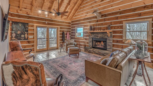 House, 3 Bedrooms | Living room - Mountain Serenity by Escape to Blue Ridge (Epworth)