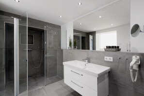 Regadera, amenidades de baño gratuitas, secadora de cabello, toallas 