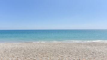 On the beach