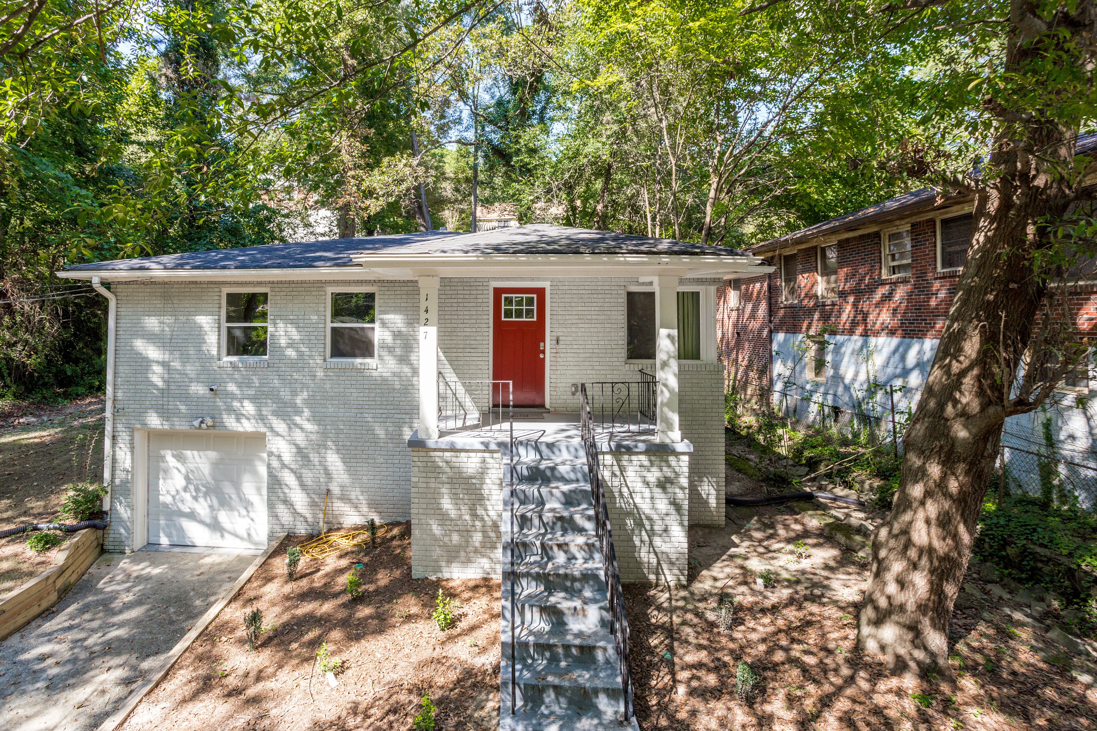 Voorkant van accommodatie