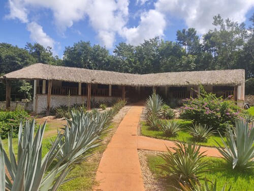 Luxury villa on organic farm surrounded by nature