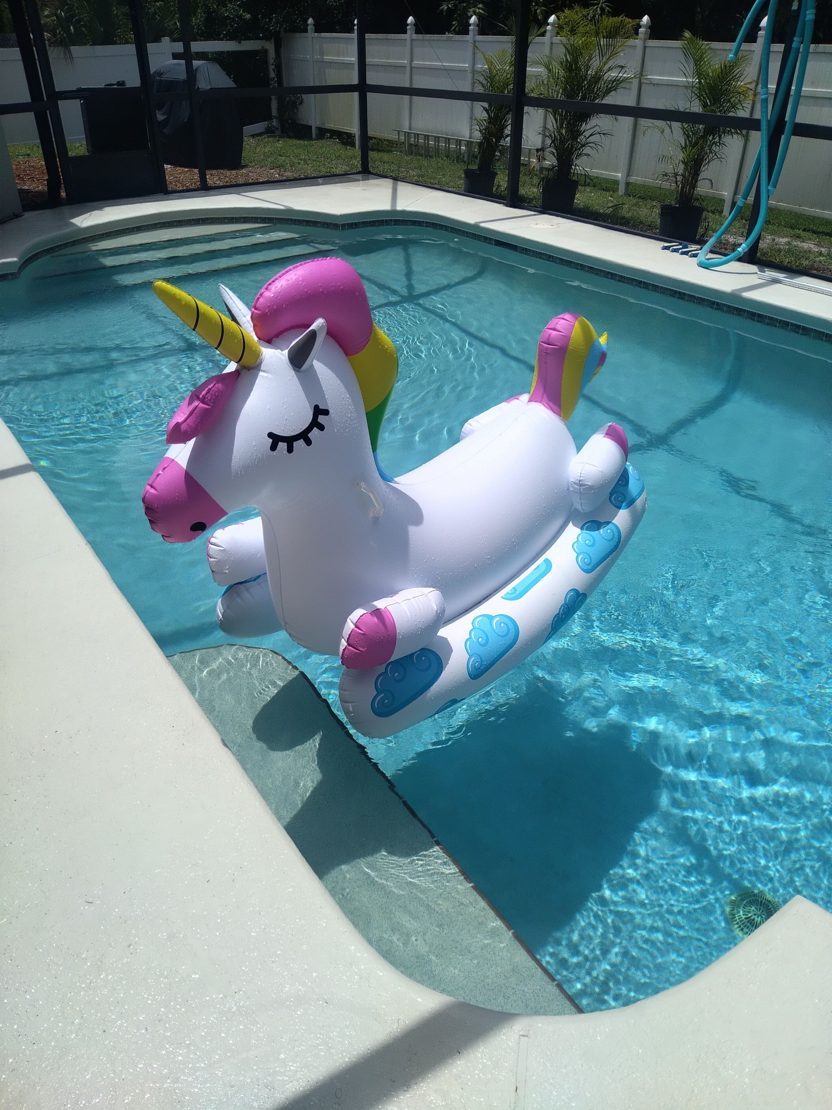 Lämmitetty uima-allas