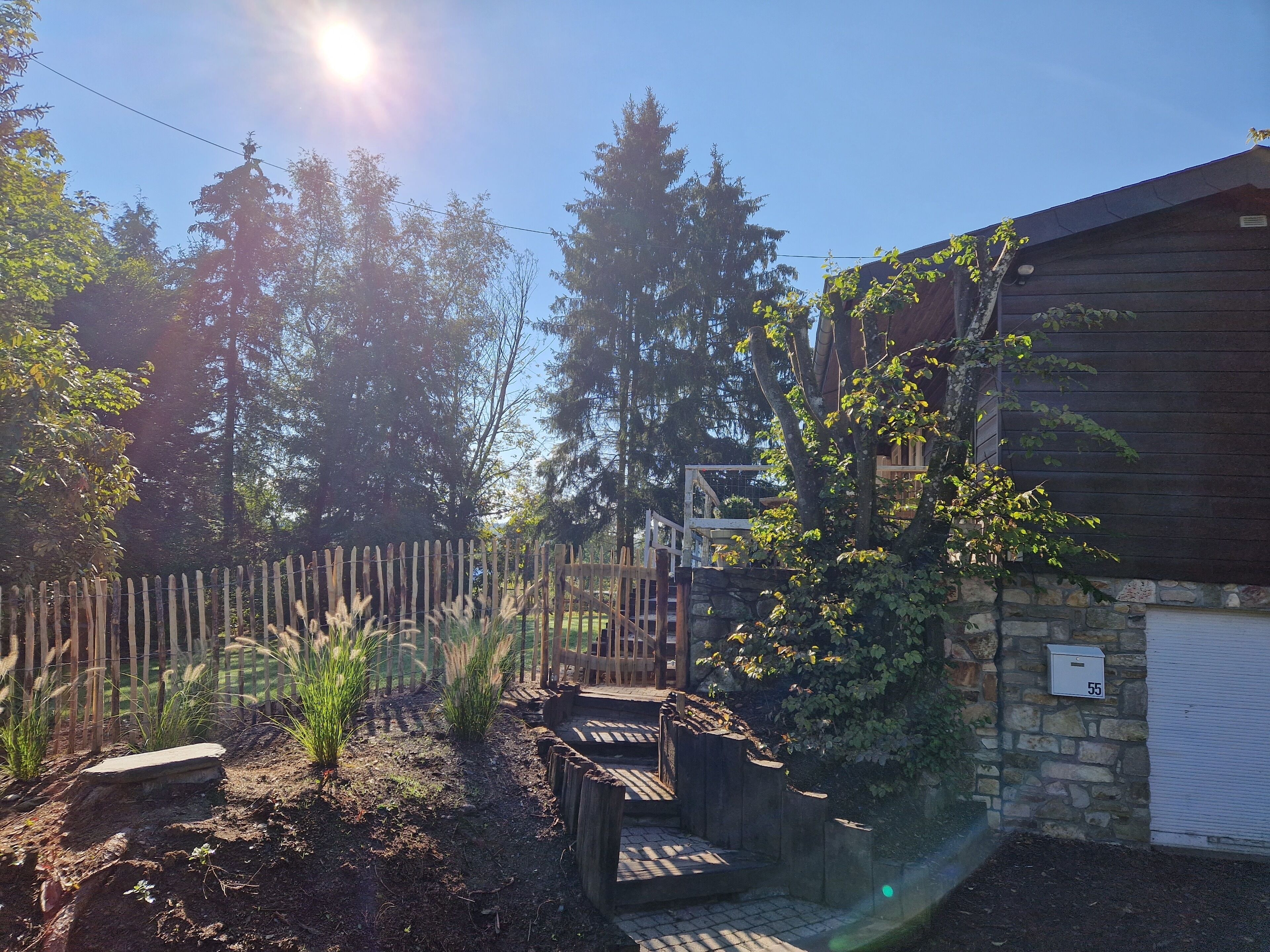 Enceinte de l’hébergement