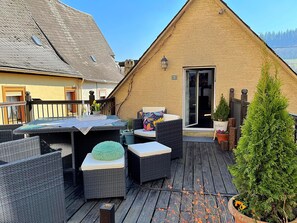 Terrace/patio - Vacation cottage Alte Kirchgasse (Zell (Mosel))