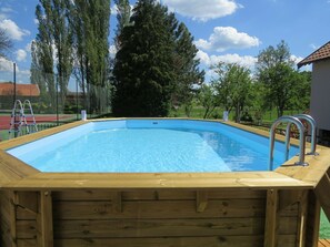 Piscine maison de vacances