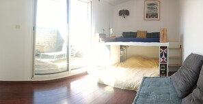 5 chambres, fer et planche à repasser, lit parapluie, Wi-Fi gratuit