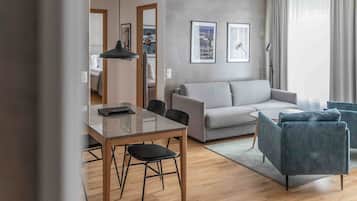 Appartement, 2 chambres | 2 chambres, fer et planche Ă  repasser, Wi-Fi gratuit, draps fournis