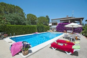 Pool - Finca Villa Rotger with Mountain View, Pool, Garden & Wi-Fi (Pollenca)