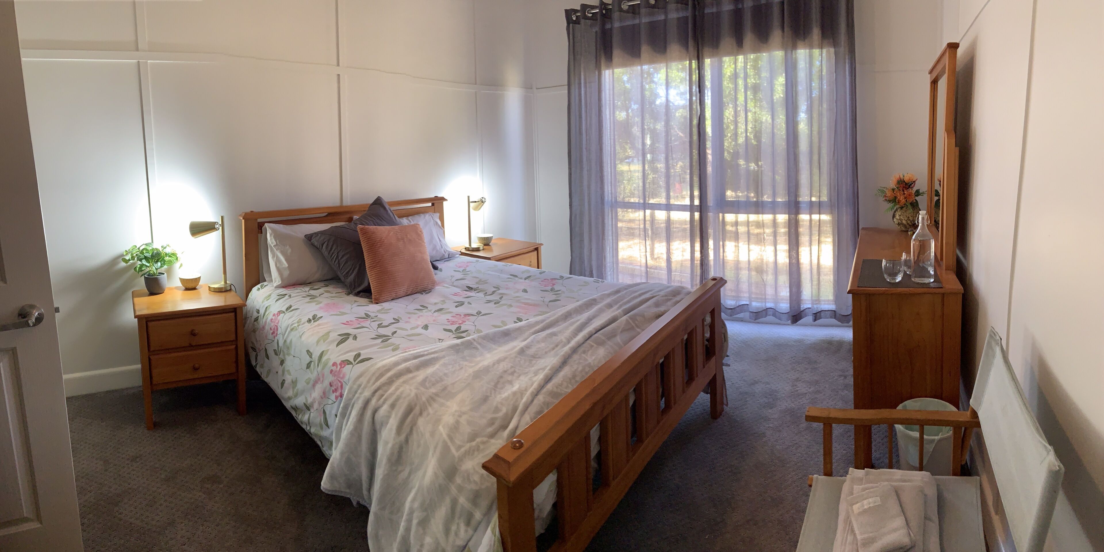 2 Schlafzimmer, Schreibtisch, kostenloses WLAN, Bettwäsche