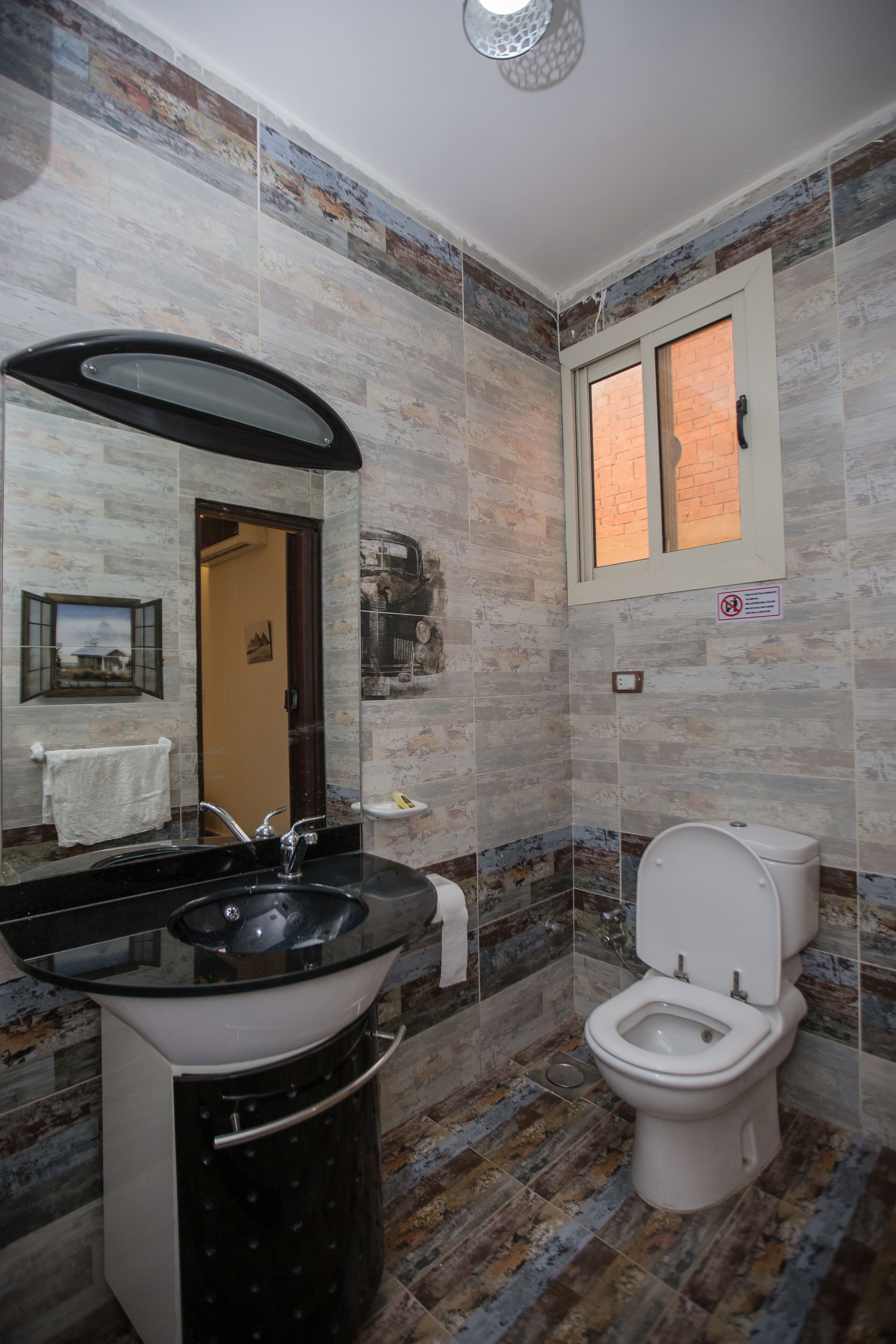 Foto - Pyramids moon View Giza Cairo