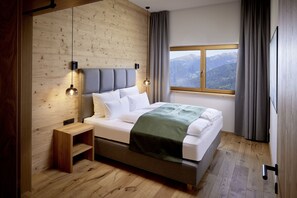 Egyptian cotton sheets, premium bedding, down comforters, in-room safe - Puitalm - Natur I Apart I Hotel (Arzl im Piztal)