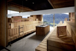 Sauna, steam room