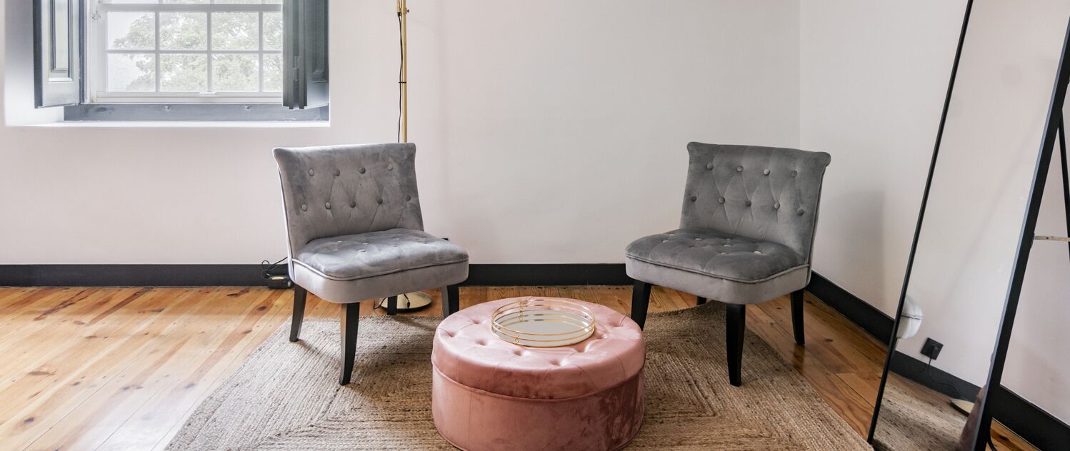 Hypo-allergenic bedding, individually decorated, individually furnished