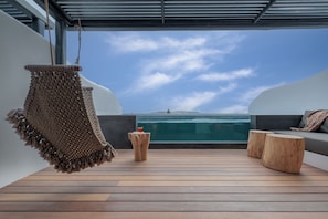 Superior Double Private Pool & Sea View | Terraço/pátio