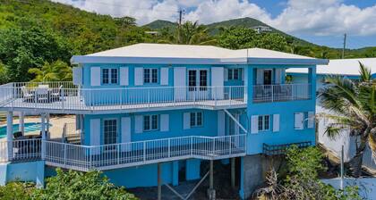 Cliffside at Cane Bay - 3 bed/ 4 bath seaside home with private pool.