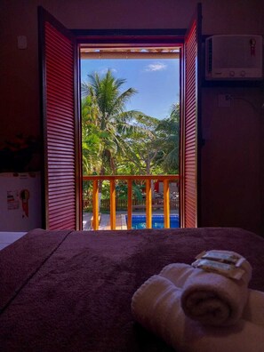 Minibar, individually furnished, bed sheets - Super Flats Geribá (Búzios)
