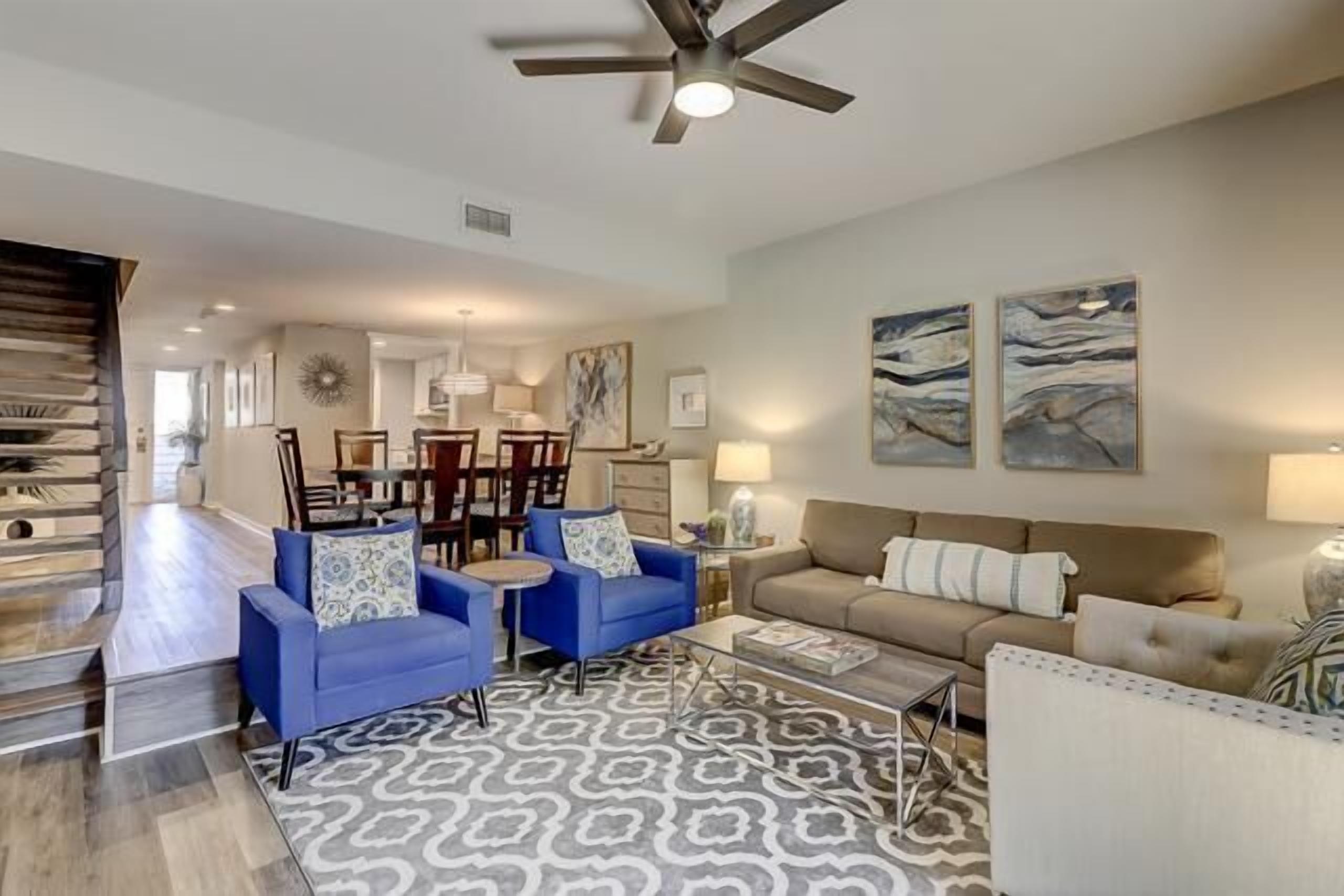 Elegant & spacious 3-Bdrm Villa w/ private patio in the heart of Harbour Town