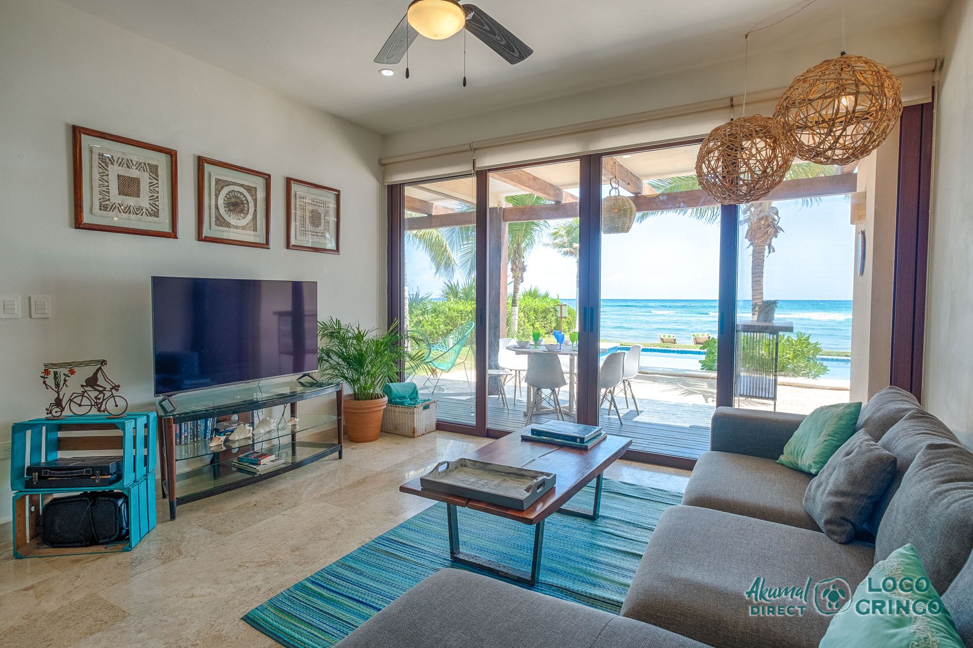 Elegant 2 Bedroom Suite w/Beachfront Poolside Deck
