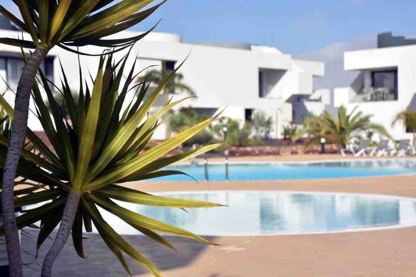 Piscina all'aperto, una piscina riscaldata