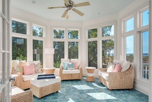 TV, fireplace, DVD player, foosball