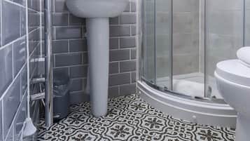 Shower, towels