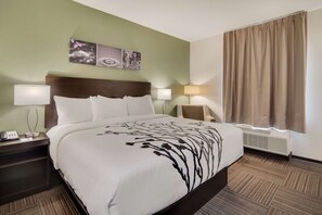 Habitació estàndard, 1 llit de matrimoni gran, no fumadors | Minibar, escriptori, wifi gratuïta i roba de llit