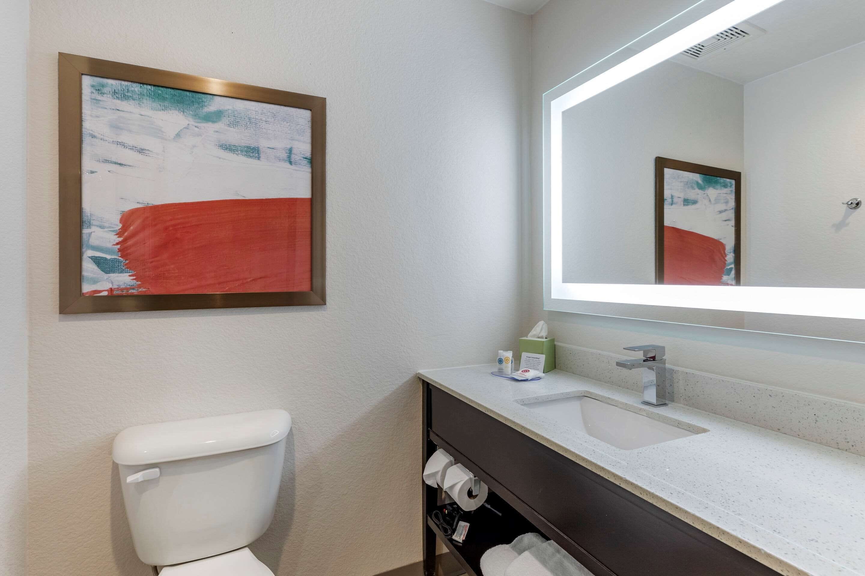 suite, 1 king bed, non smoking | desk, laptop workspace, blackout curtains, iron/ironing board