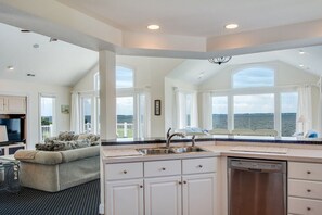 Interior - Sunsets Forever: Soundfront, Private Pool, Hot Tub (Nags Head)