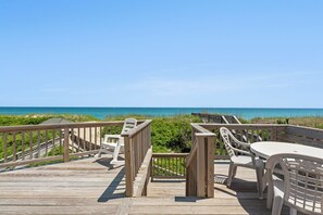 Property grounds - Sister Seas: Oceanfront, Very Private Duplex (Nags Head)