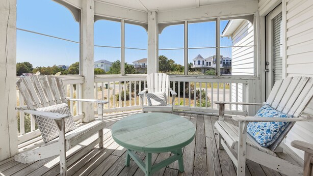 Unclassified image, 1 of 54, button - Ebbtide: Private Pool, Screened Porch, Ocean Views (Corolla)