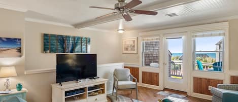 Televisión y reproductor de DVD