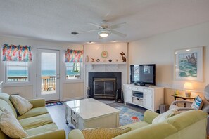 Televisión y reproductor de DVD 