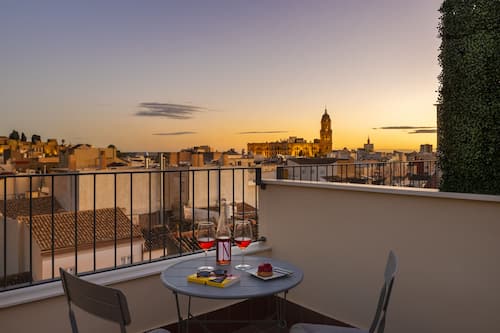 Dúplex City, 1 habitación, terraza, vistas a la ciudad | Terraza o patio