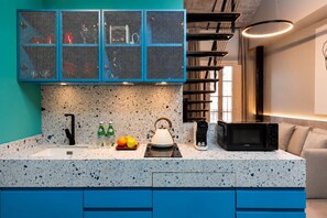 Private kitchen - Coeo Peña Design Apartments (Málaga)