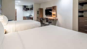 Suite, 2 Queen Beds, Accessible, Non Smoking | 1 bedroom, minibar, free WiFi, bed sheets