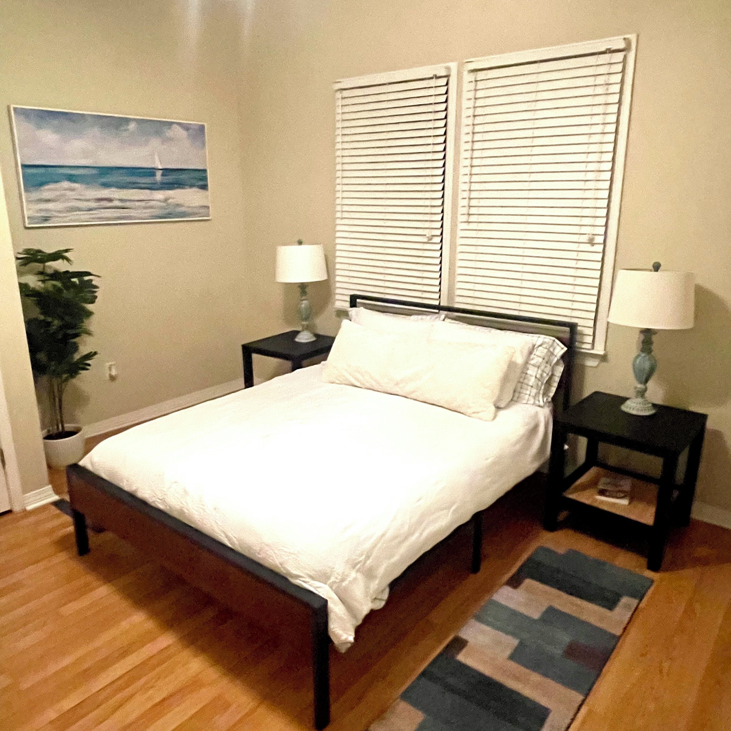 2 bedrooms, desk, free WiFi, bed sheets