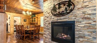 Perch - The Yellow Cabin: Hot tub, game room, stone firepit, pet friendly