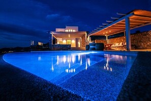 Front of property - Cloud Nine Ftelia Villa Mykonos (Mykonos)